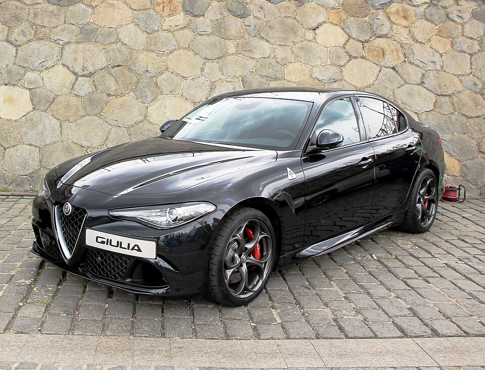 Foto de referencia de un Alfa Romeo Giulia