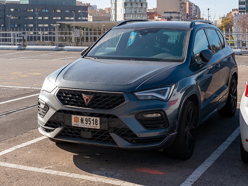 Foto de referencia de un Cupra Ateca