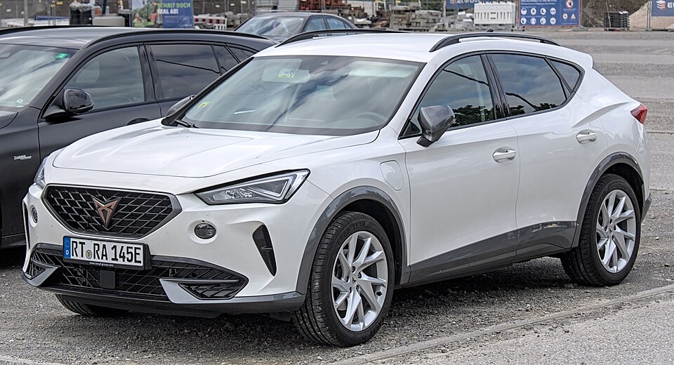 Foto de referencia de un Cupra Formentor
