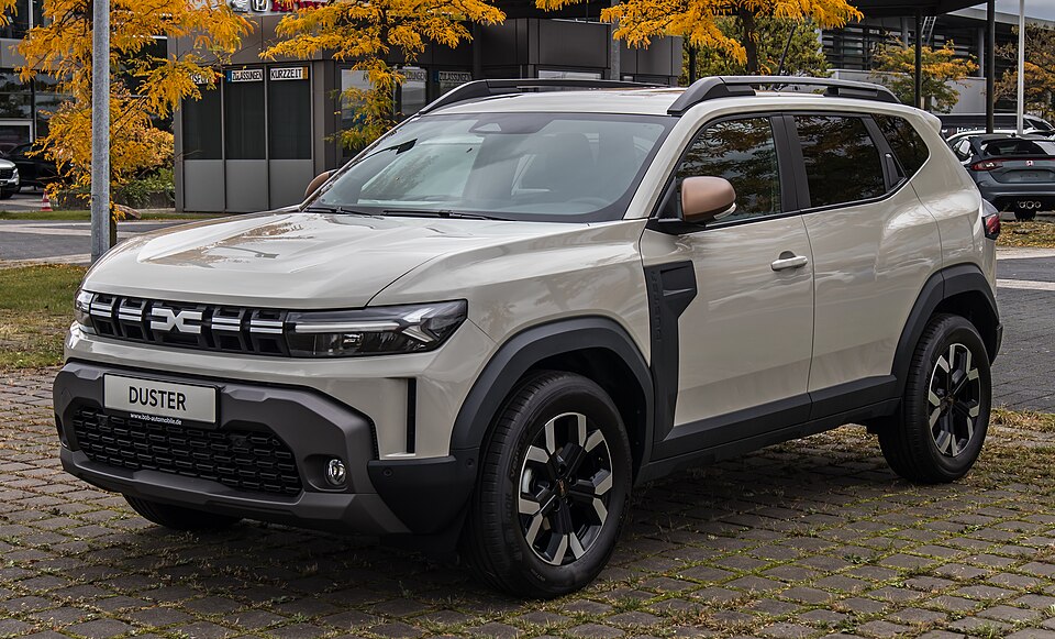 Foto de referencia de un Dacia Duster