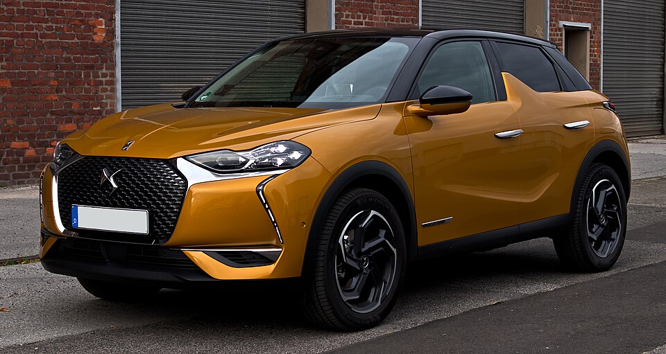 Foto de referencia de un DS 3