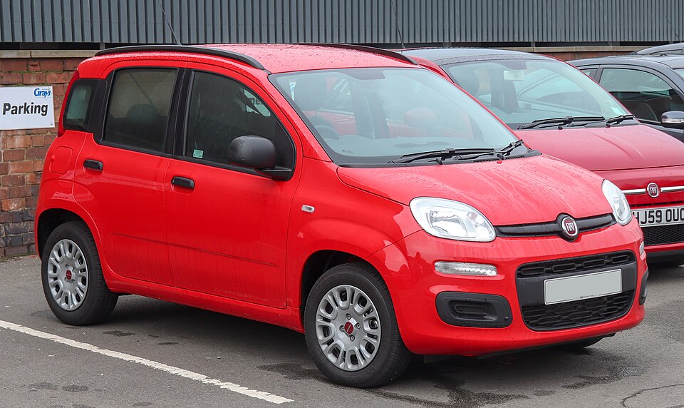 Foto de referencia de un Fiat Panda