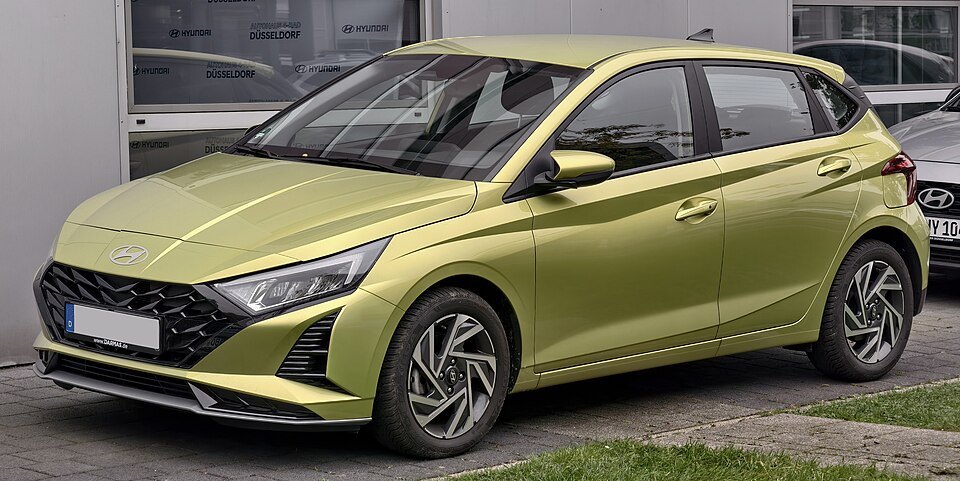 Foto de referencia de un Hyundai i20