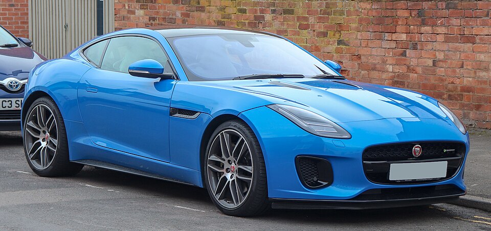 Foto de referencia de un Jaguar F-Type