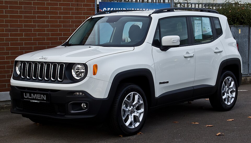 Foto de referencia de un Jeep Renegade