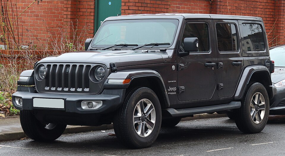Foto de referencia de un Jeep Wrangler