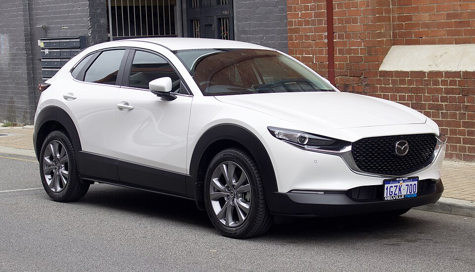 Foto de referencia de un Mazda CX-30