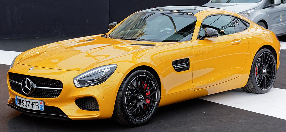 Foto de referencia de un Mercedes-Benz AMG GT