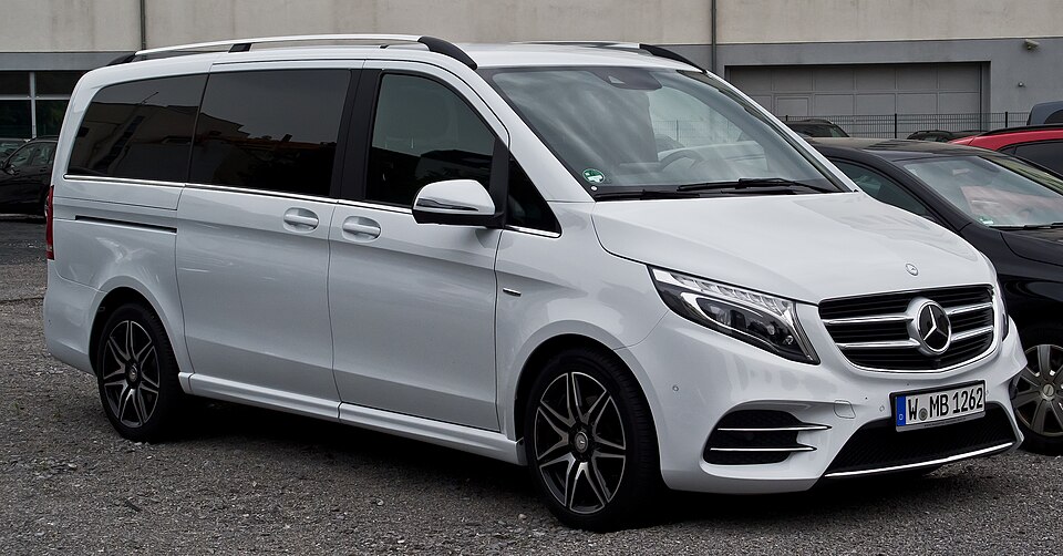 Foto de referencia de un Mercedes-Benz Clase V