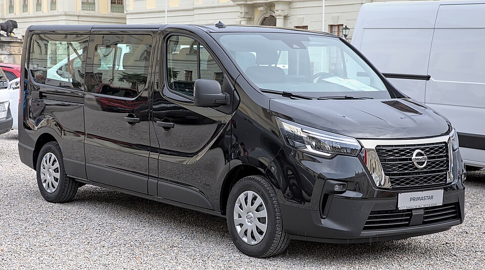 Foto de referencia de un Nissan Primastar