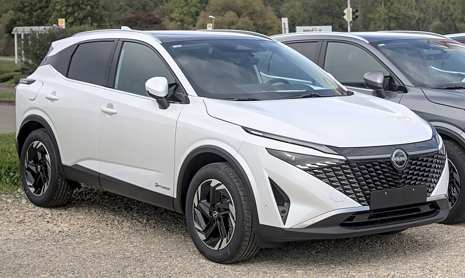Foto de referencia de un Nissan Qashqai
