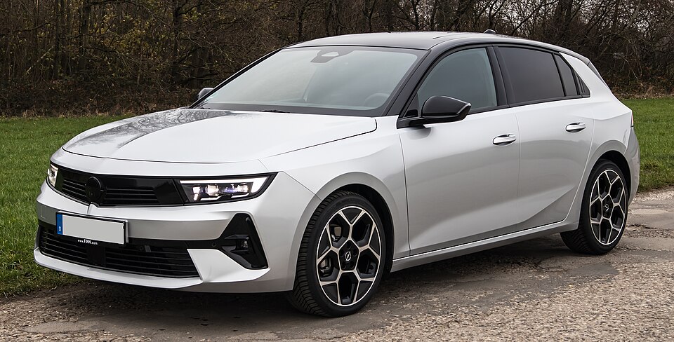 Foto de referencia de un Opel Astra