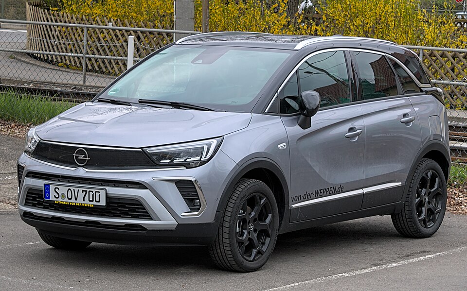 Foto de referencia de un Opel Crossland