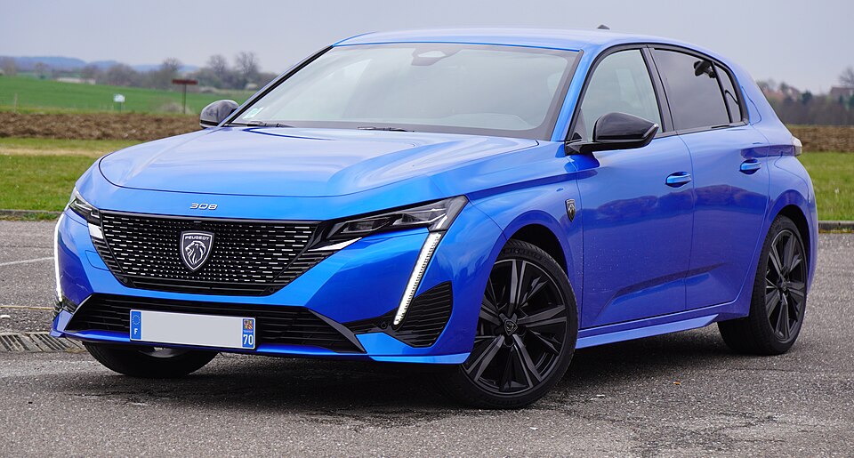 Foto de referencia de un Peugeot 308