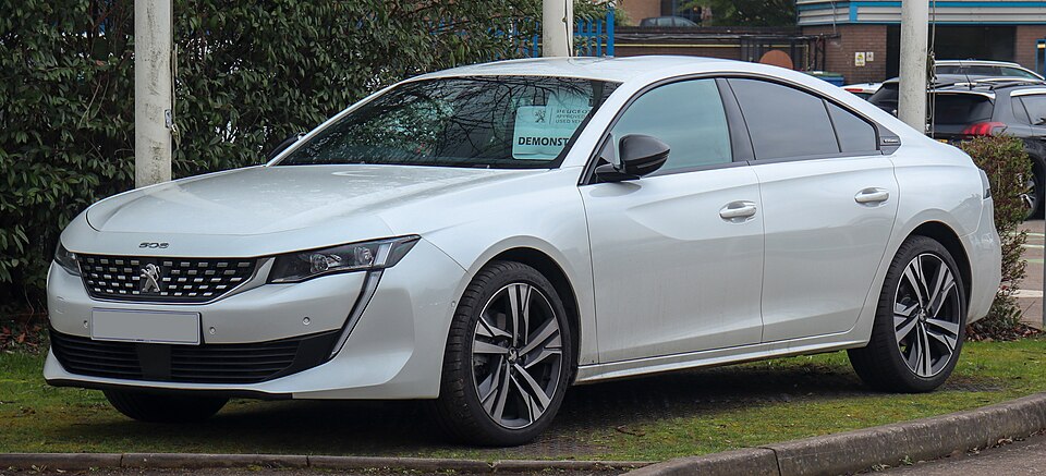 Foto de referencia de un Peugeot 508
