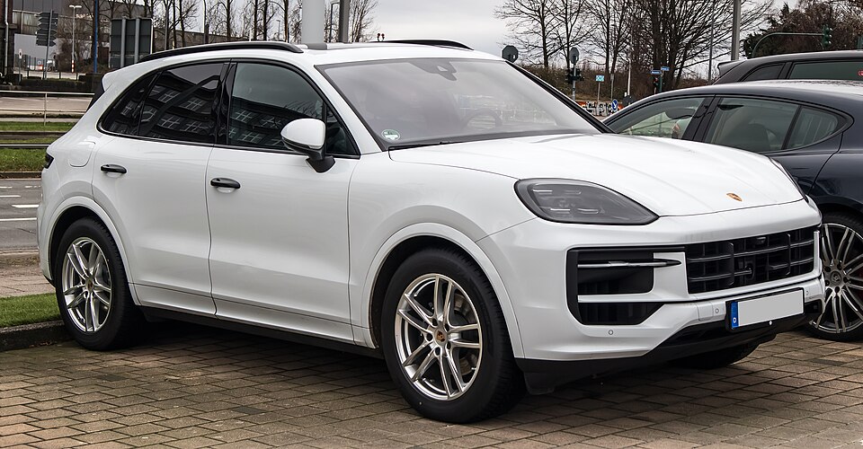 Foto de referencia de un Porsche Cayenne
