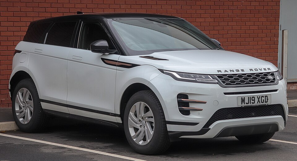Foto de referencia de un Range Rover Evoque