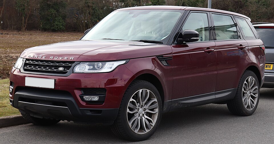 Foto de referencia de un Range Rover Sport