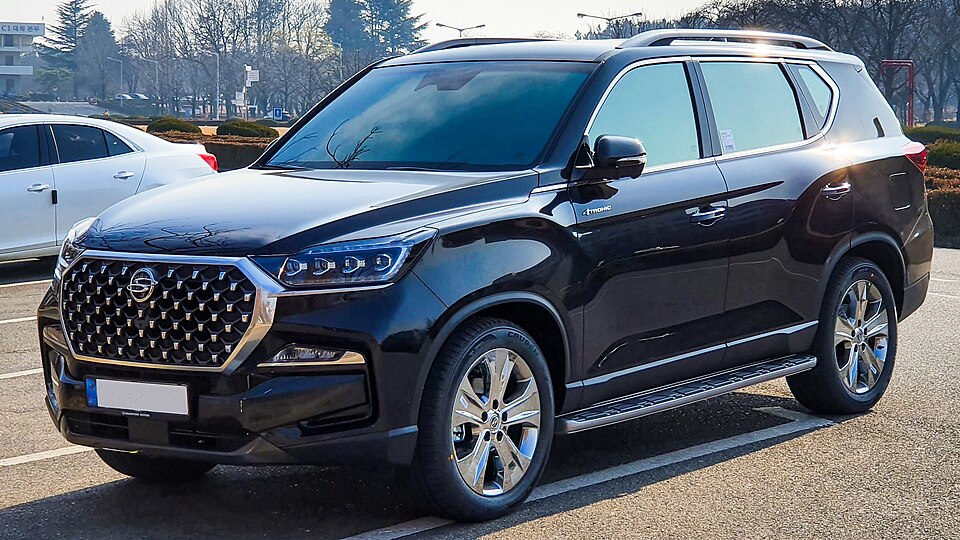 Foto de referencia de un SsangYong Rexton