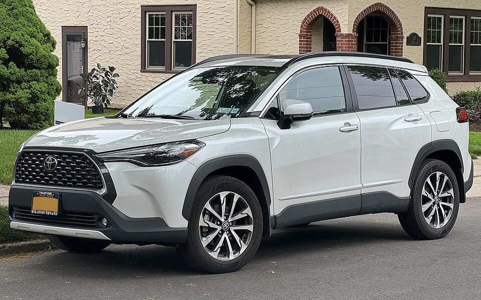 Foto de referencia de un Toyota Corolla Cross