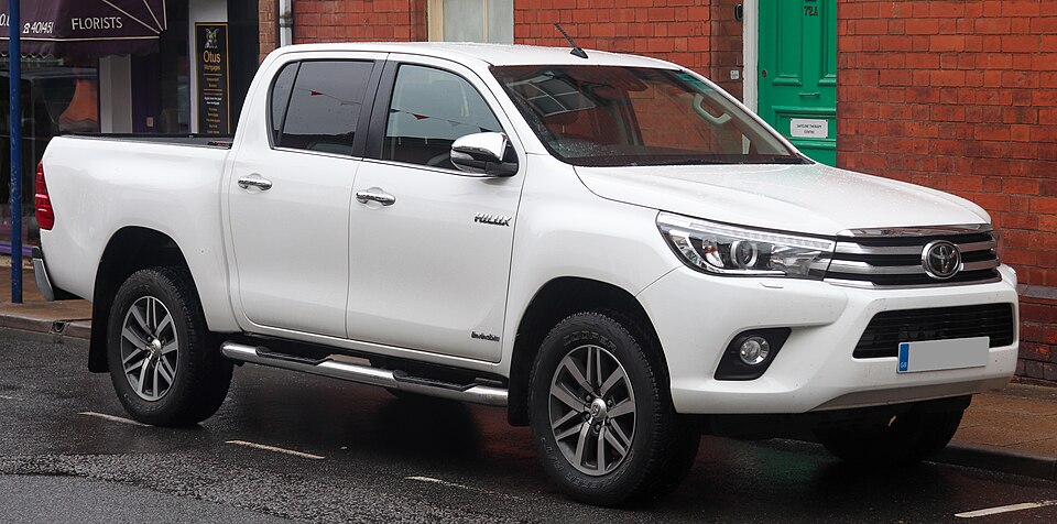 Foto de referencia de un Toyota Hilux