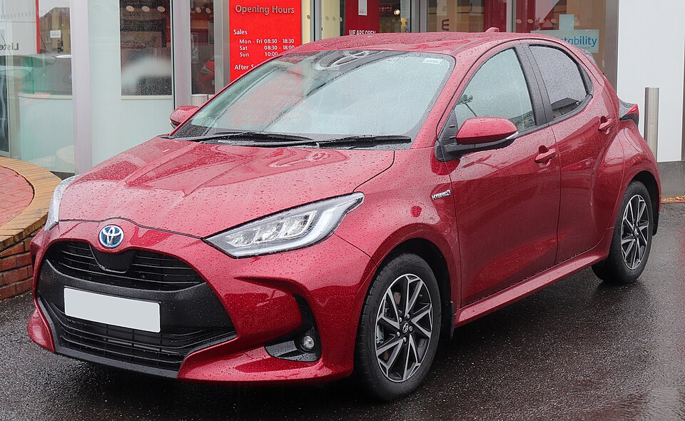 Foto de referencia de un Toyota Yaris