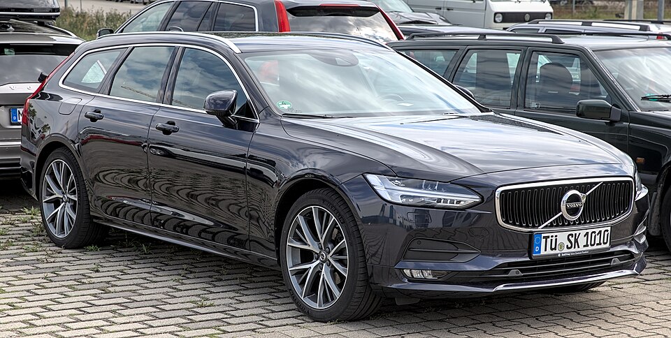 Foto de referencia de un Volvo V90