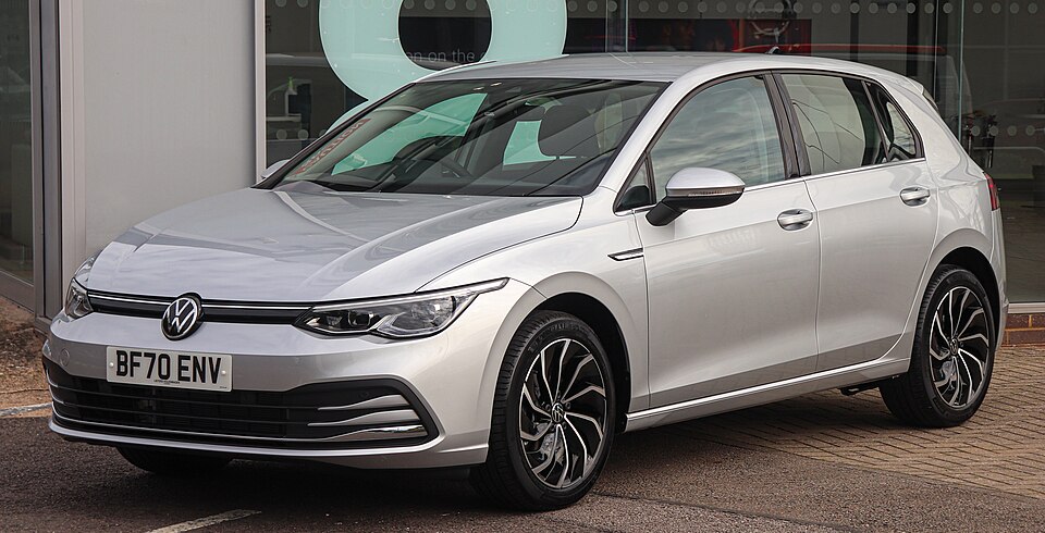 Foto de referencia de un Volkswagen Golf